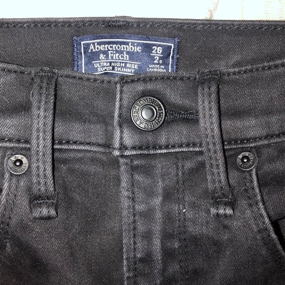 Abercrombie & Fitch Ultra High Rise Skinny Jeans - Picture 2 of 4